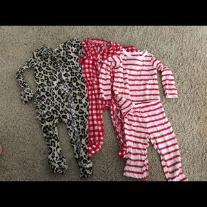 Lot of 3 Gigi & Max pajamas 18mo